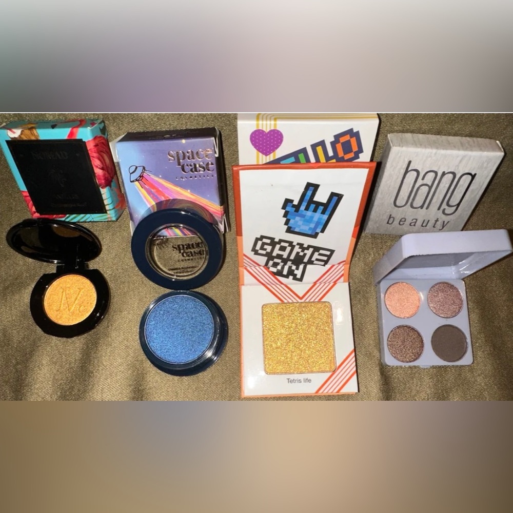IPSY Assorted Eyeshadow Lot Nomad, Bang, Space‎ Case & Tetris - See Description